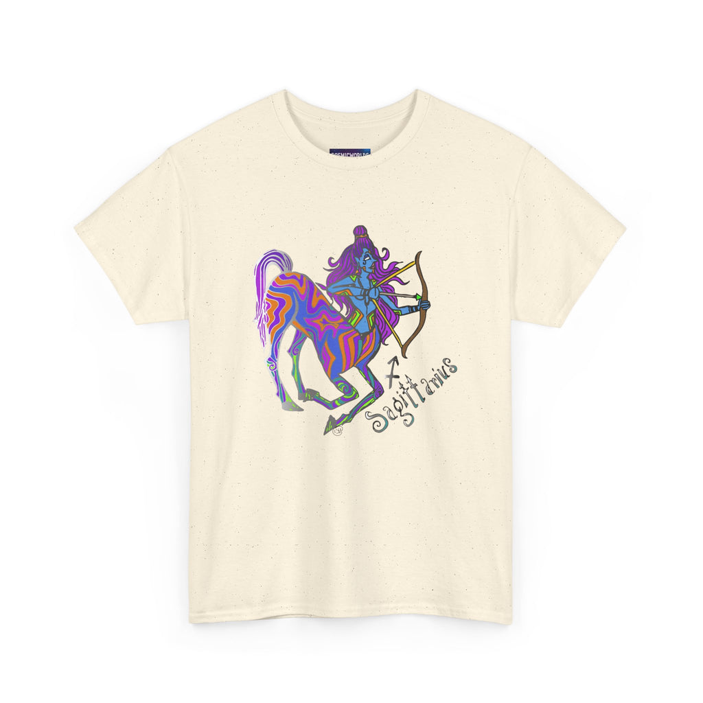 Sagittarius Centaur Archer T-Shirt — Colorful Zodiac Astrology Tee