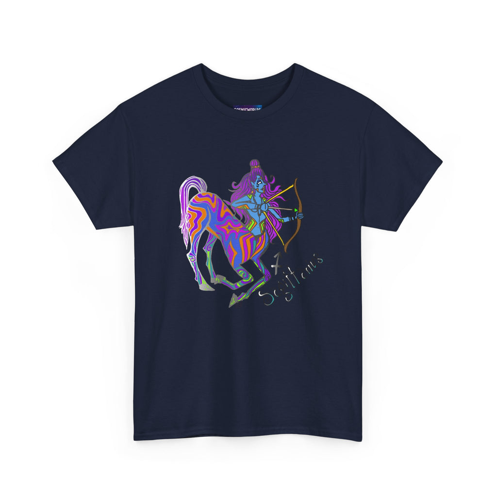 Sagittarius Centaur Archer T-Shirt — Colorful Zodiac Astrology Tee