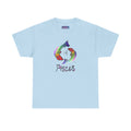 Pisces Zodiac T-Shirt — Colorful Fish Astrology Tee