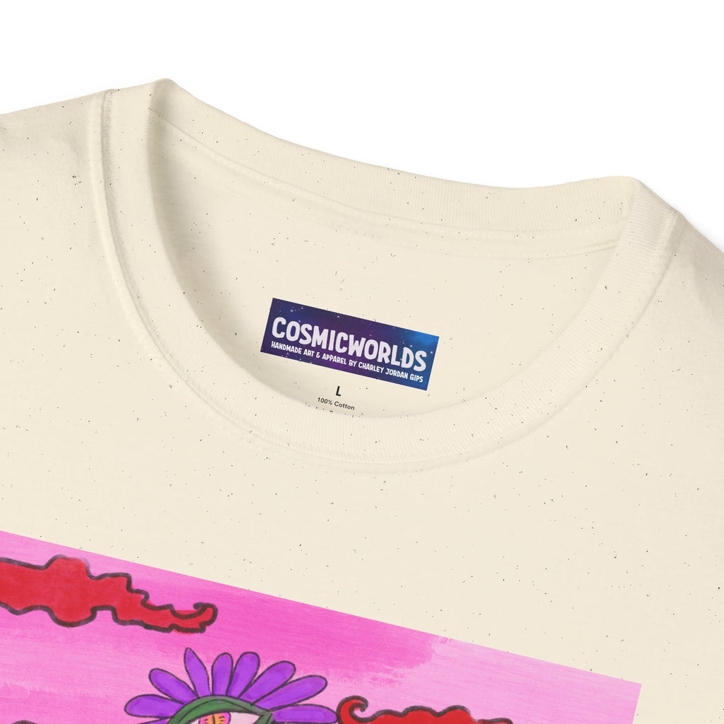 Sunflower Alien Art Tee — The Plantozoids