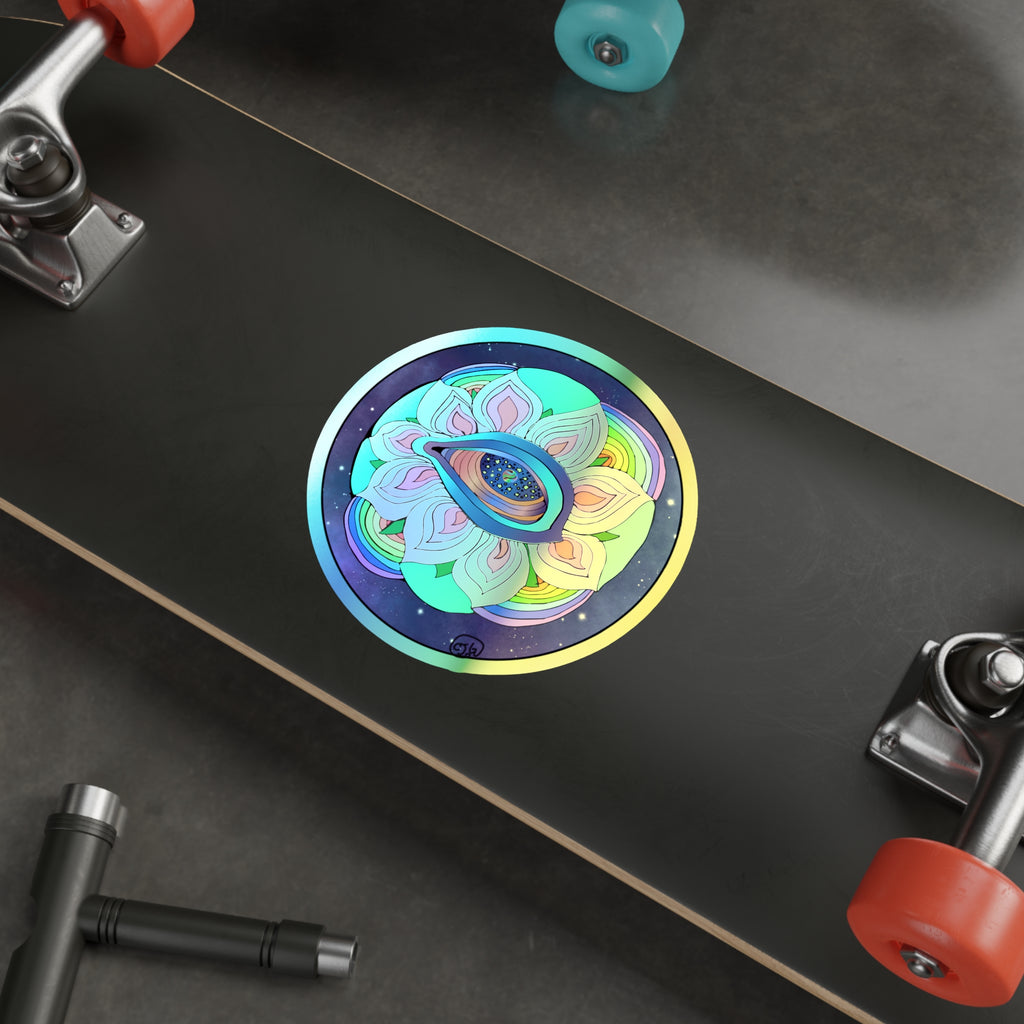 Shivajim’s All Seeing Eye Holographic Die-cut Stickers
