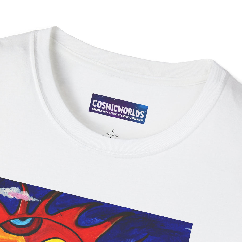 Sun Dream T-Shirt — Colorful Surreal Sun & Landscape Art Tee