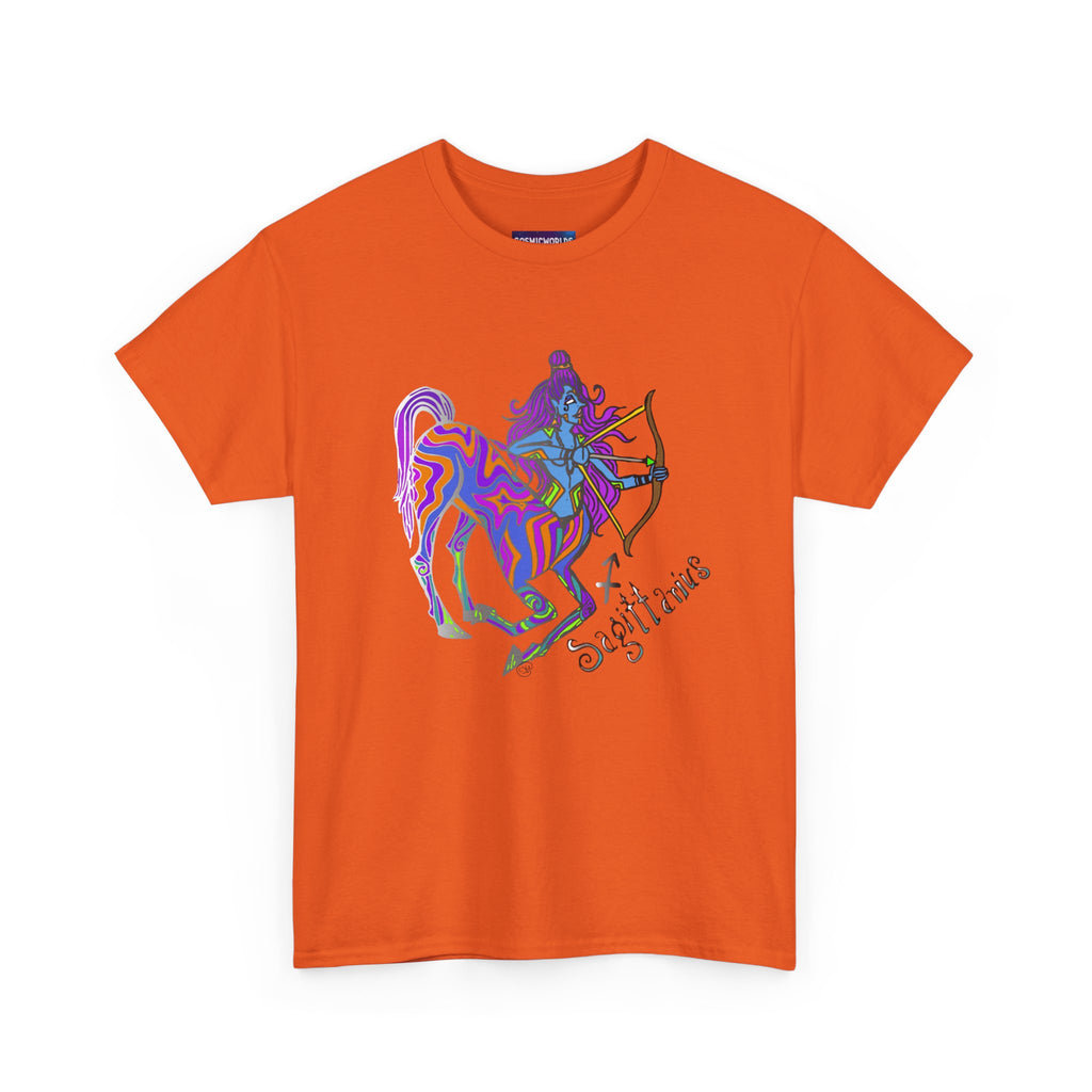 Sagittarius Centaur Archer T-Shirt — Colorful Zodiac Astrology Tee