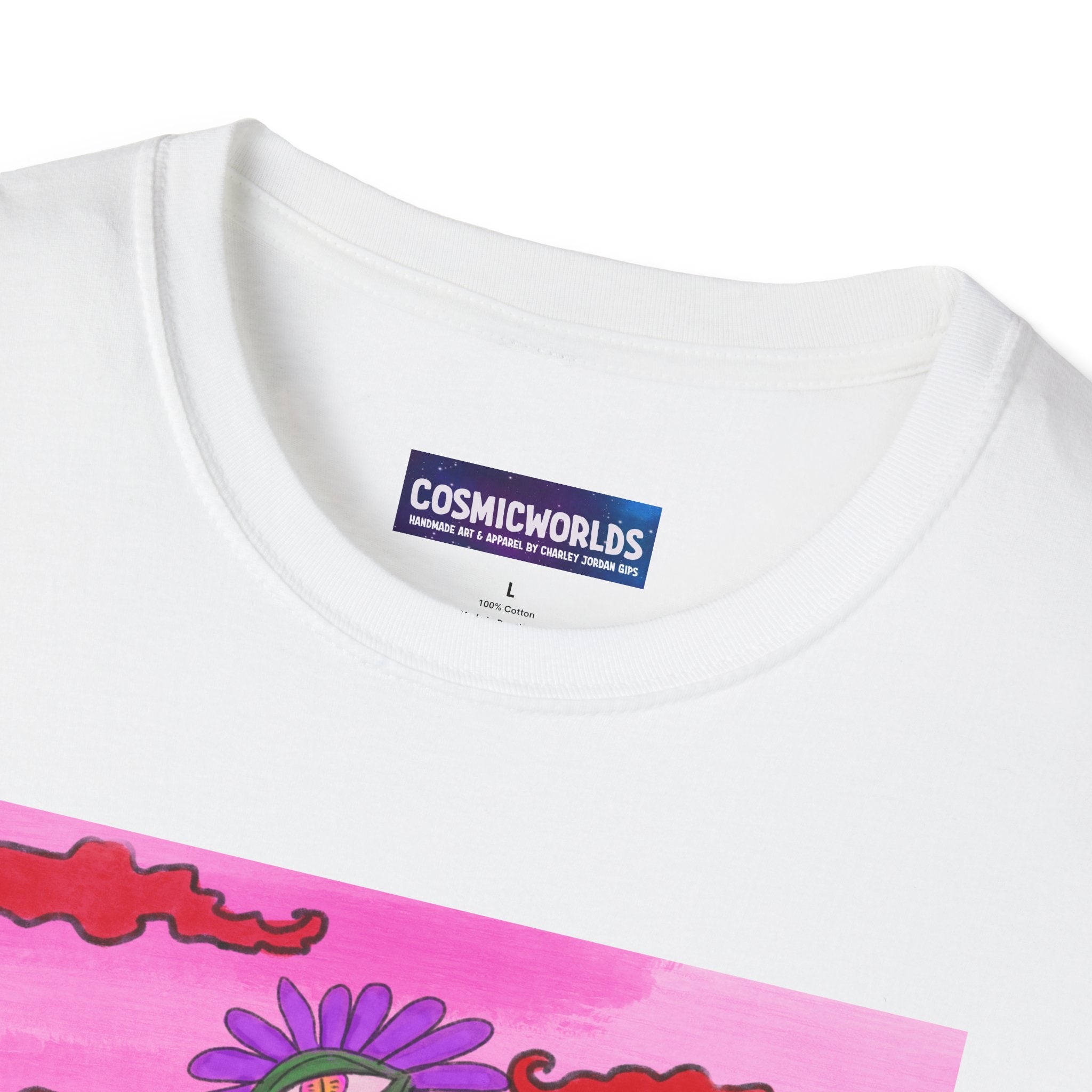 Sunflower Alien Art Tee — The Plantozoids