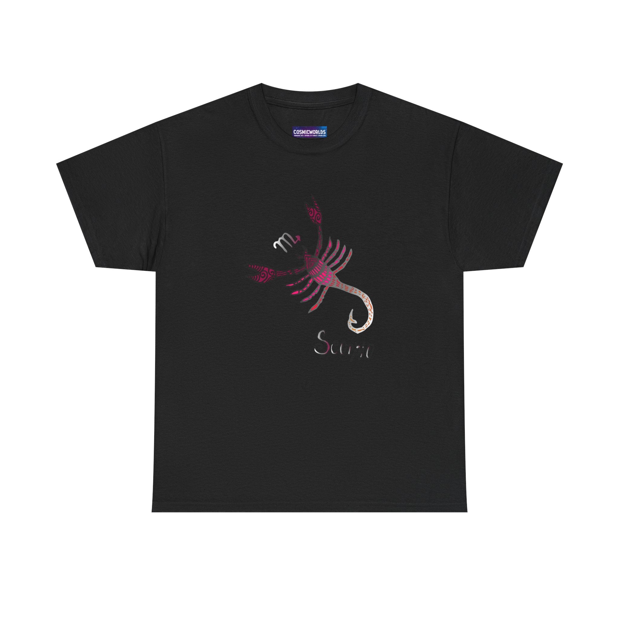Scorpio Zodiac T‑Shirt — Stylized Scorpion Astrology Tee
