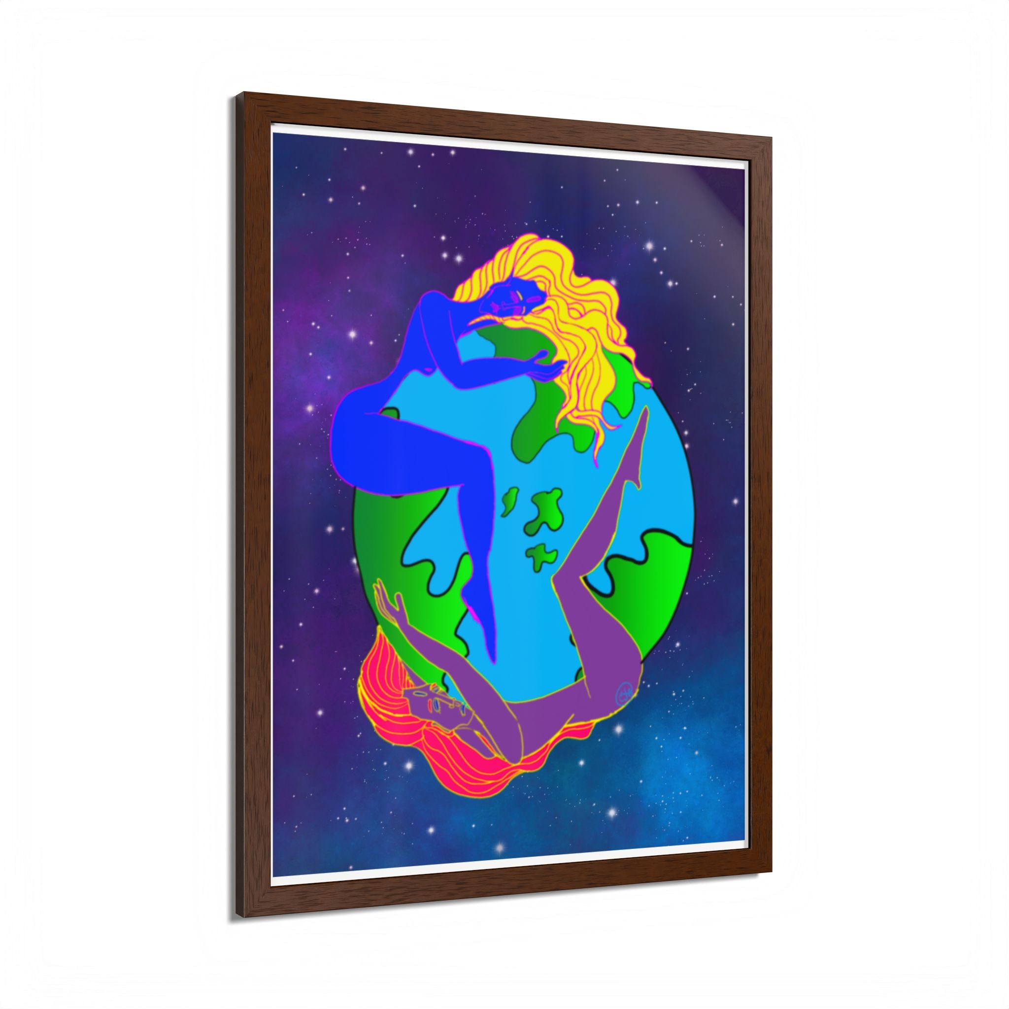Earth Huggers—Framed Poster