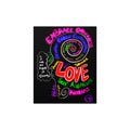 “I Am An Agent of Change” Poster — Embrace Otherness Neon Wall Art