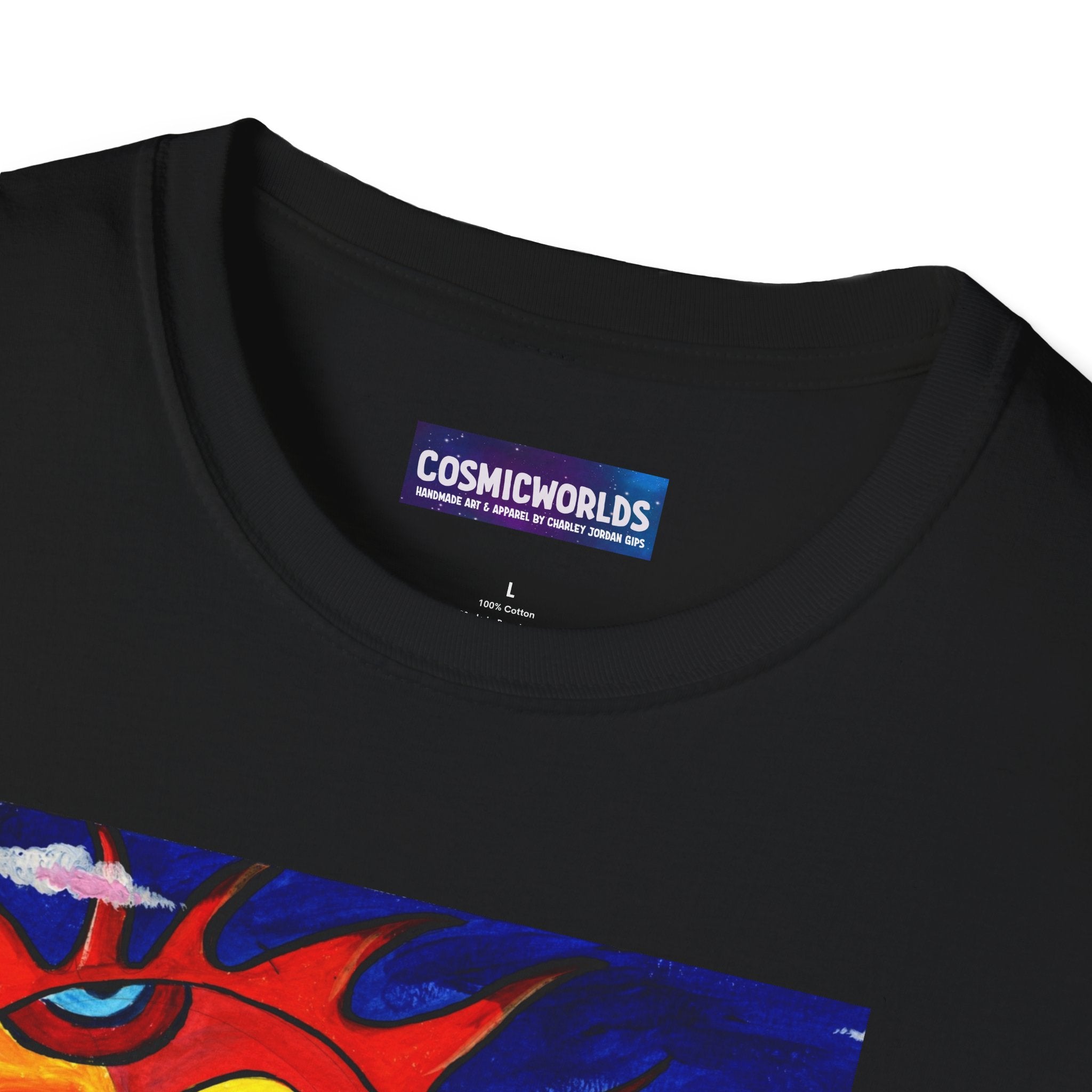 Sun Dream T-Shirt — Colorful Surreal Sun & Landscape Art Tee
