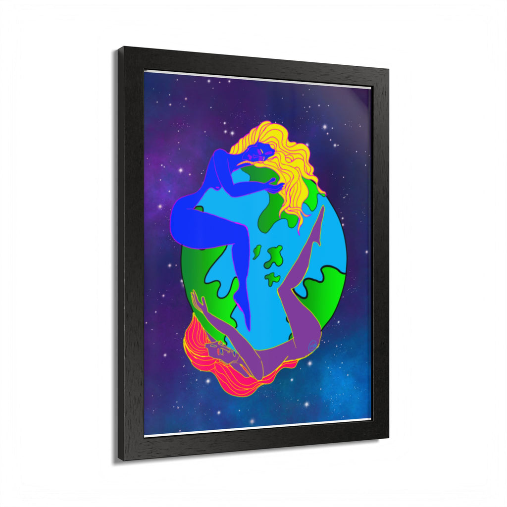 Earth Huggers—Framed Poster