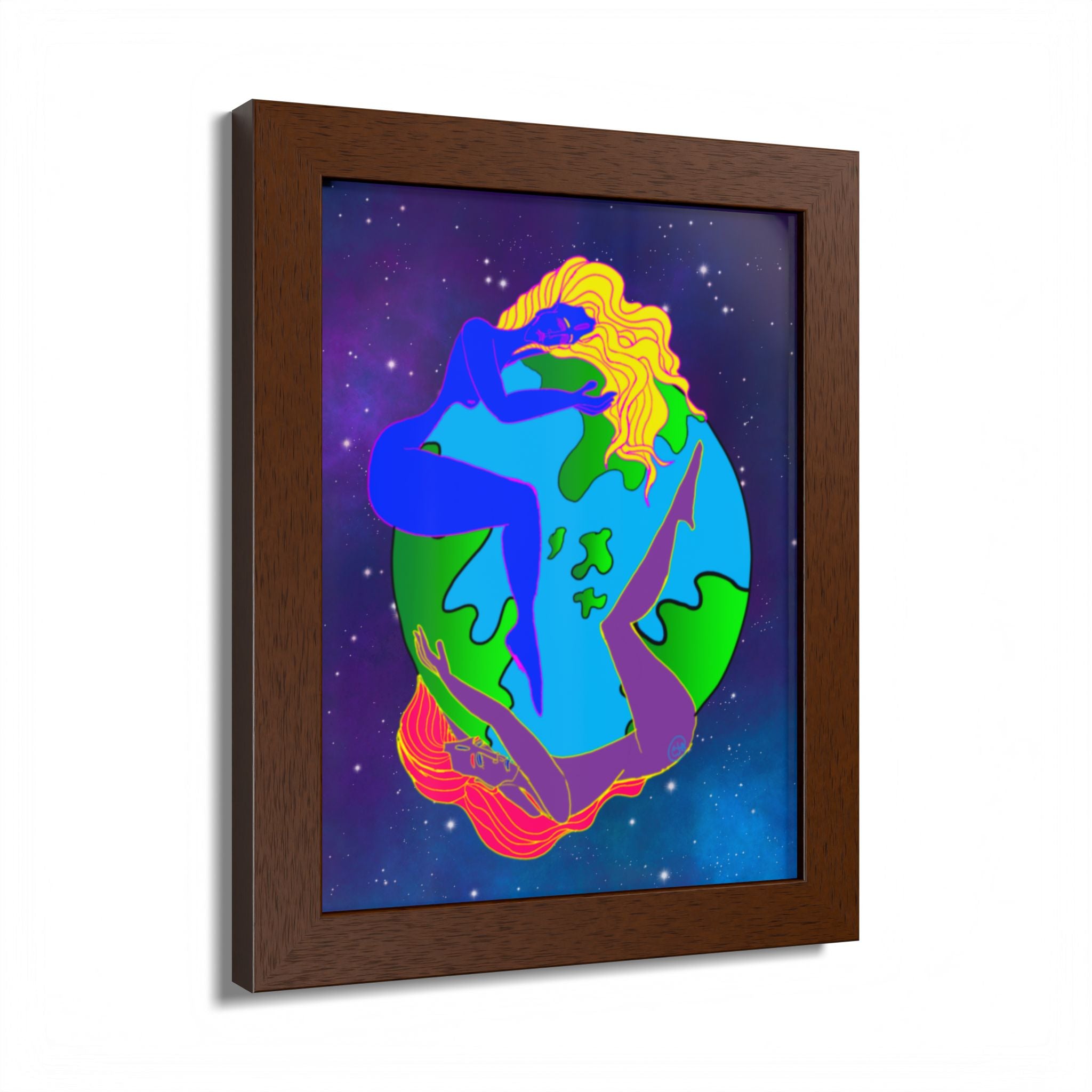 Earth Huggers—Framed Poster