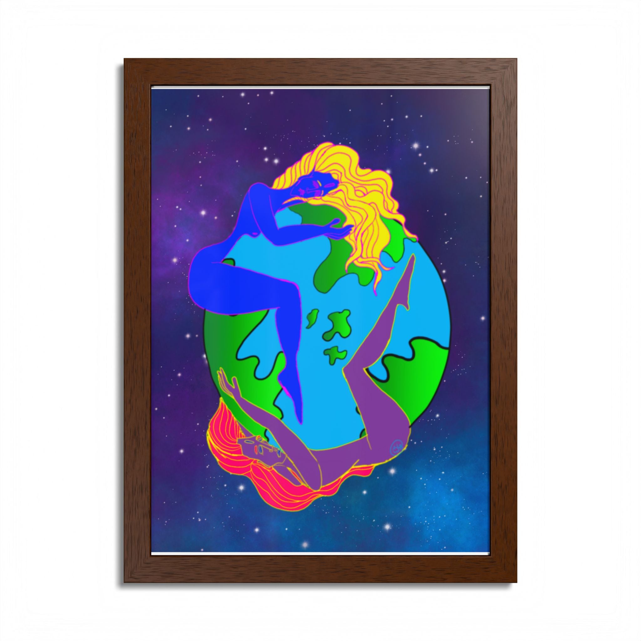 Earth Huggers—Framed Poster
