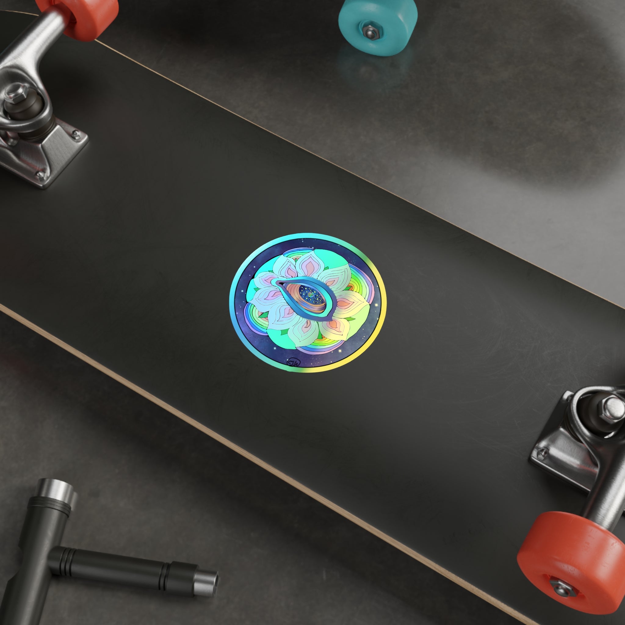 Shivajim’s All Seeing Eye Holographic Die-cut Stickers