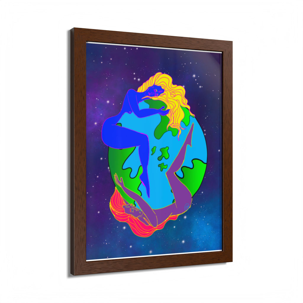 Earth Huggers—Framed Poster