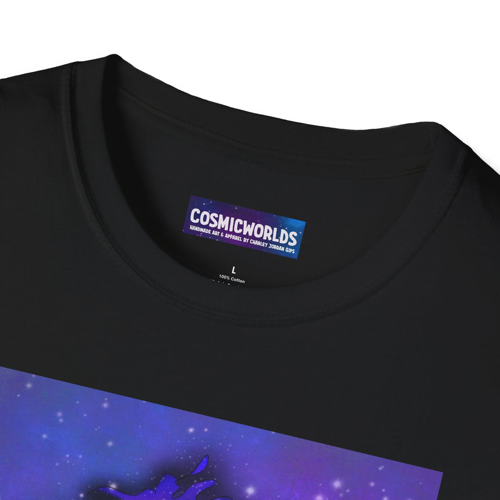 Galaxy Nebula T-Shirt — Purple Cosmic Constellation Tee