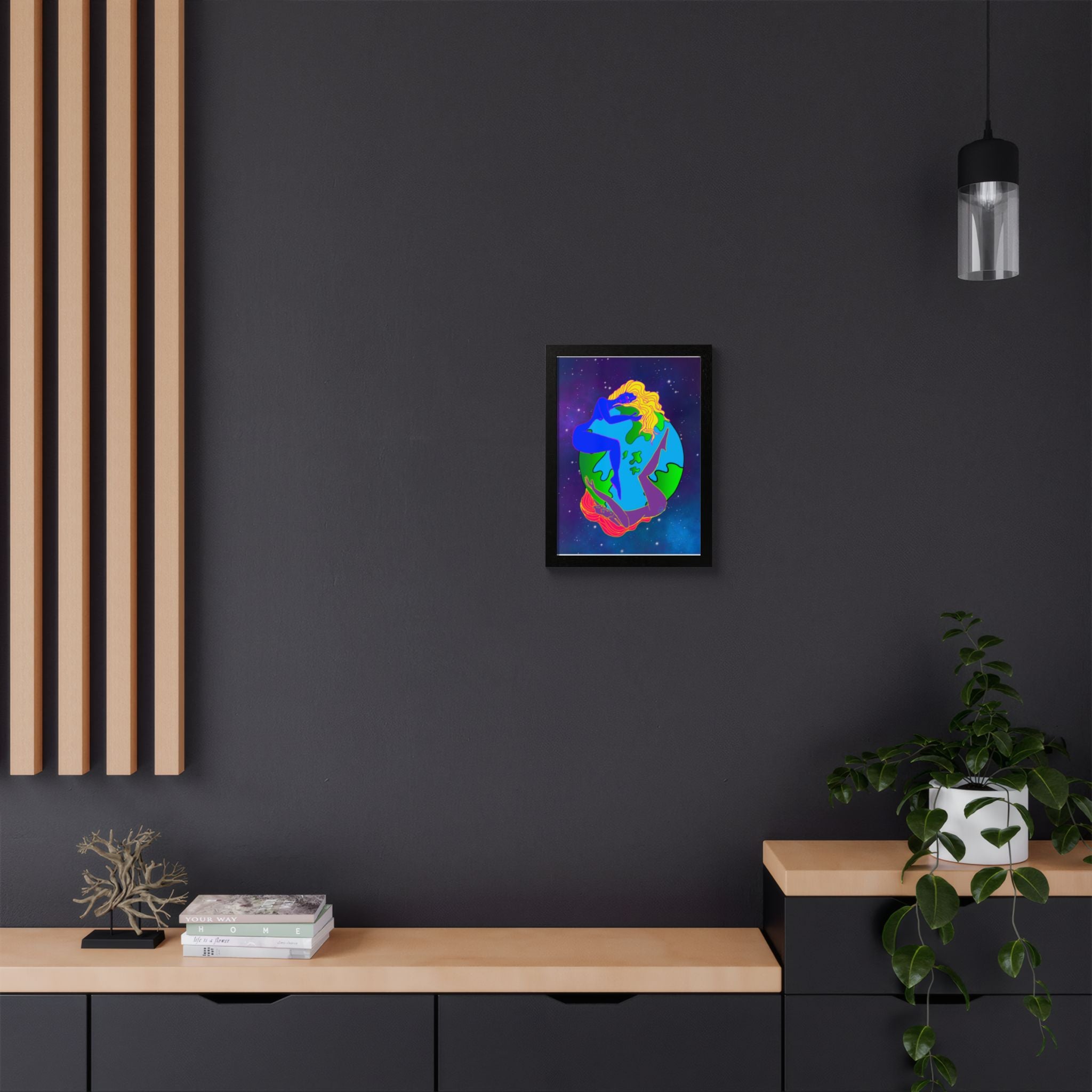 Earth Huggers—Framed Poster