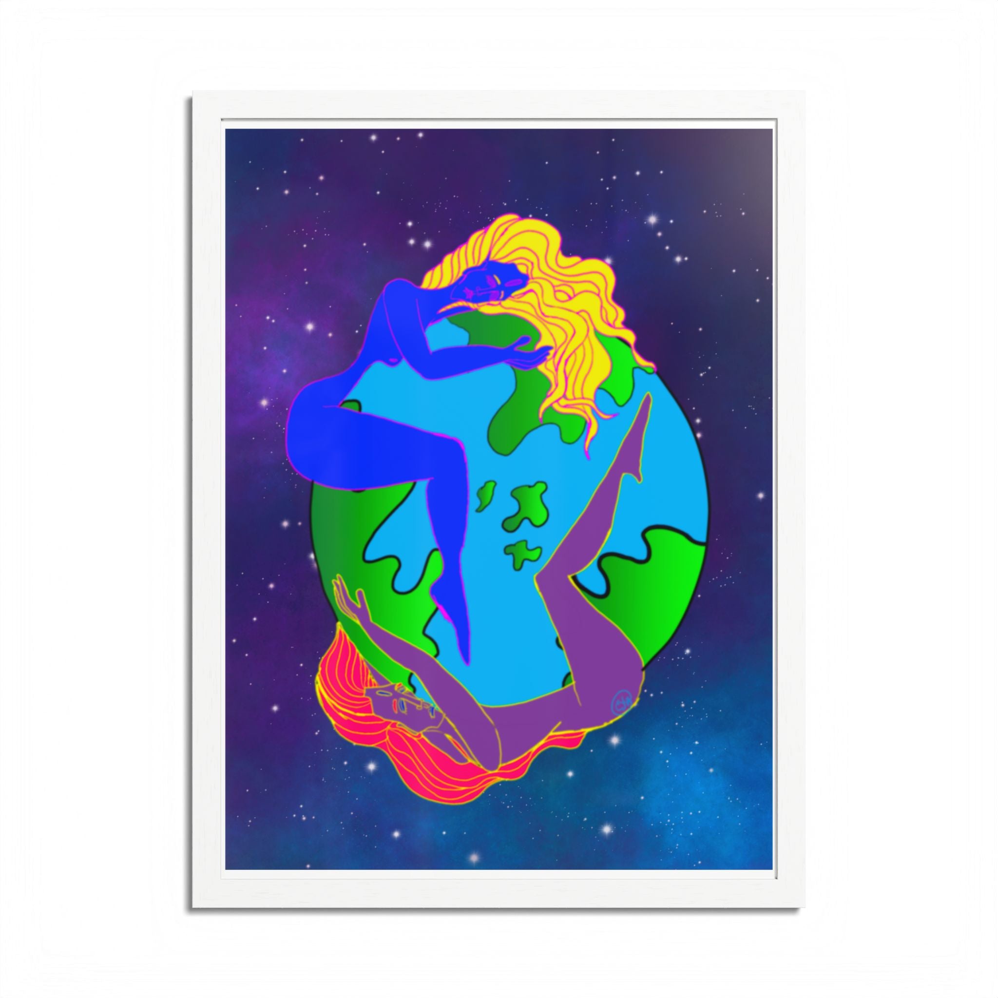 Earth Huggers—Framed Poster