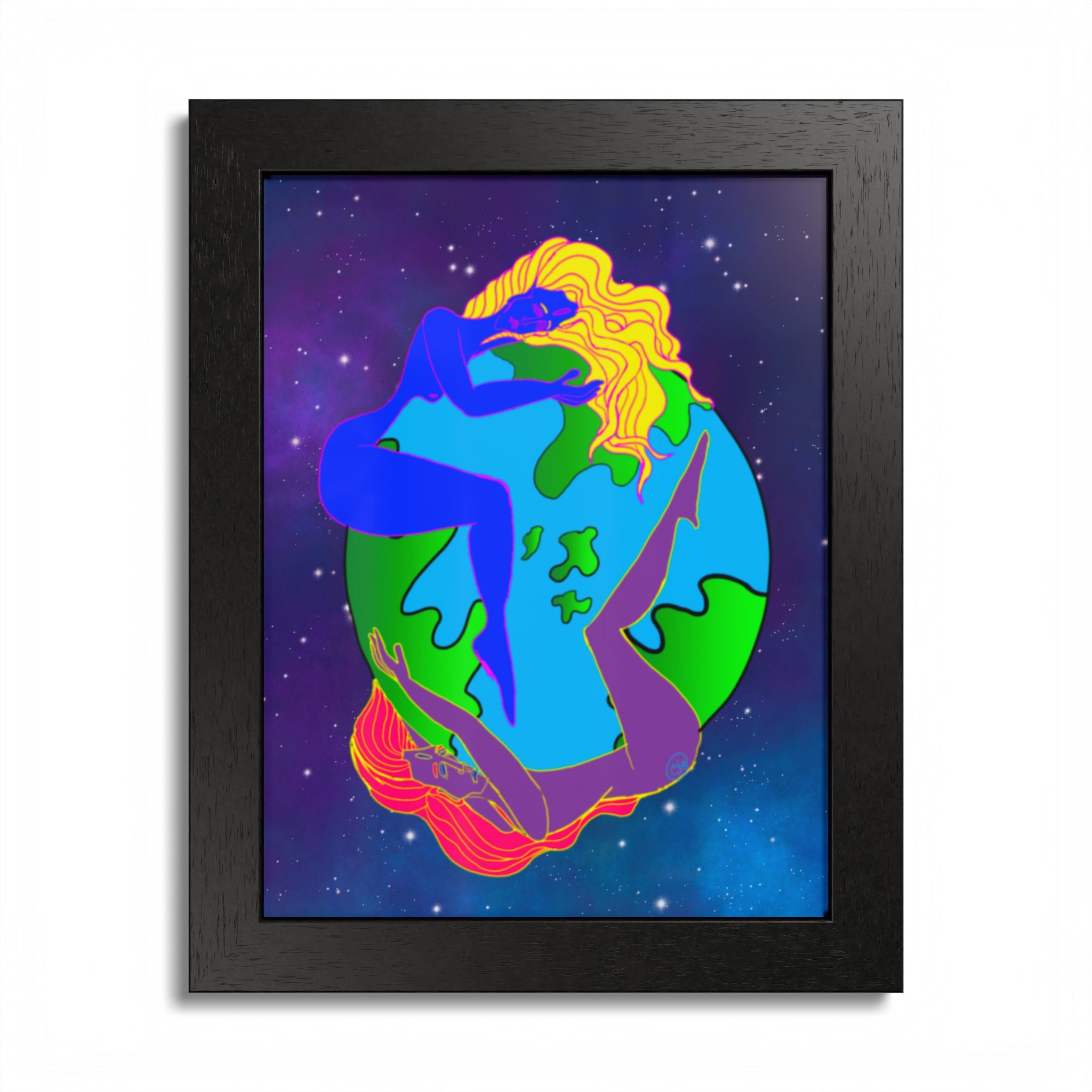 Earth Huggers—Framed Poster