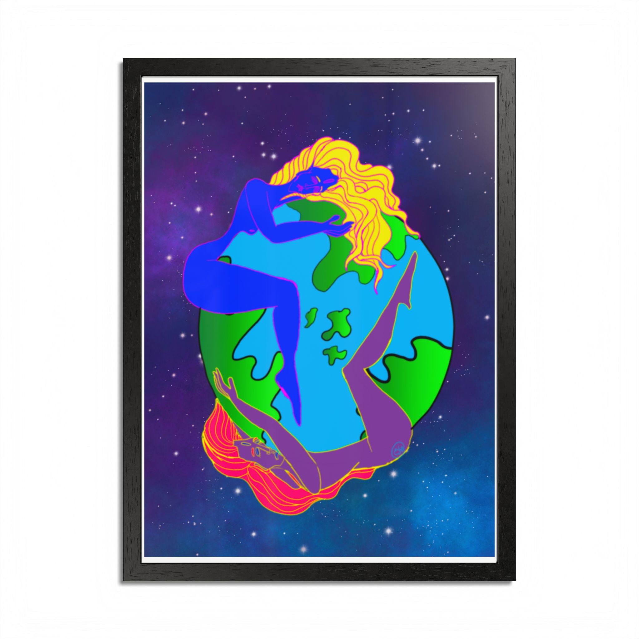 Earth Huggers—Framed Poster