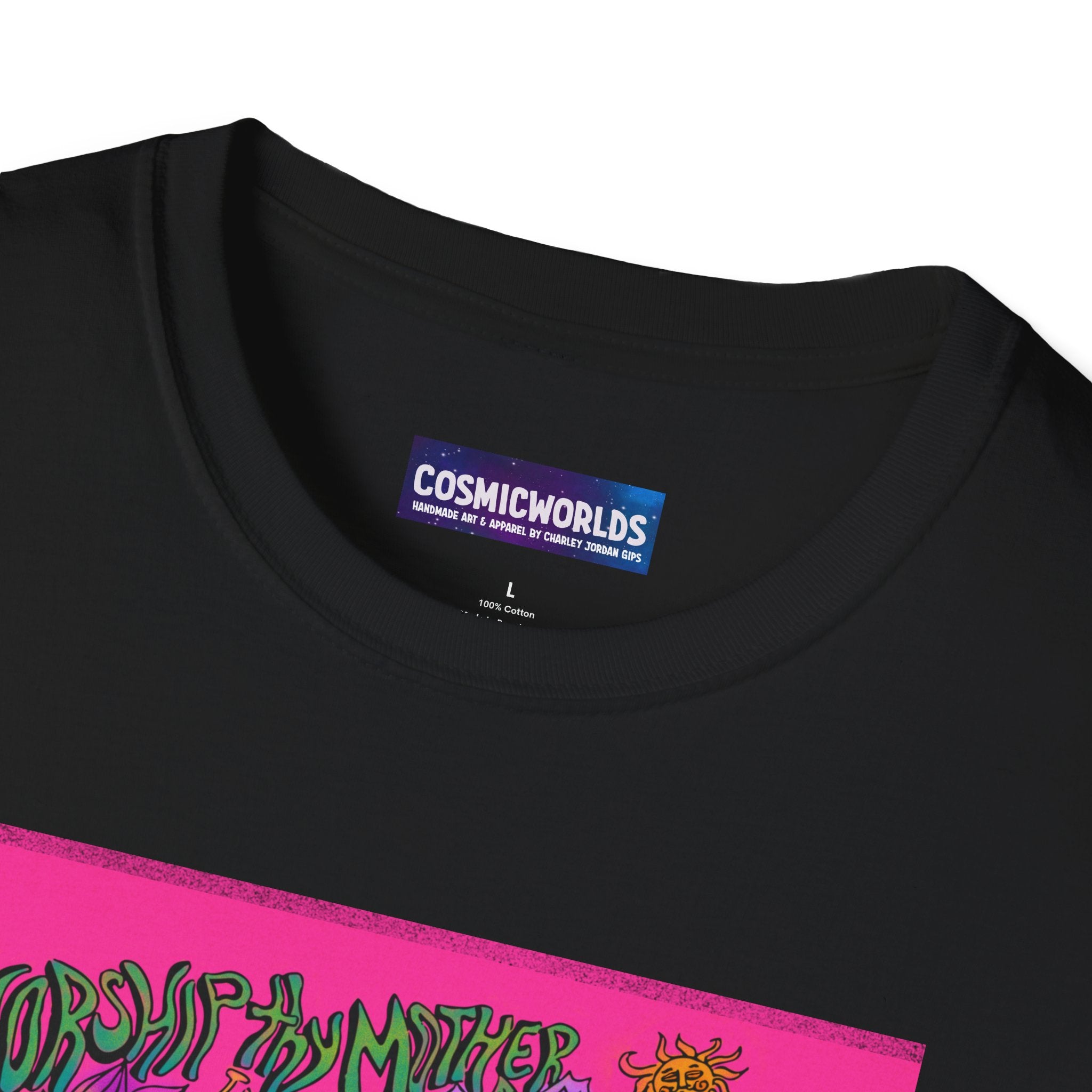 Worship thy Mother Graphic T-Shirt — Neon Art Tee