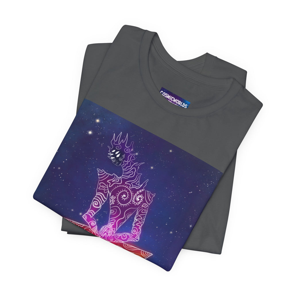 Cosmic Giant Tee — Vibrant Boho Cosmic Art T-Shirt