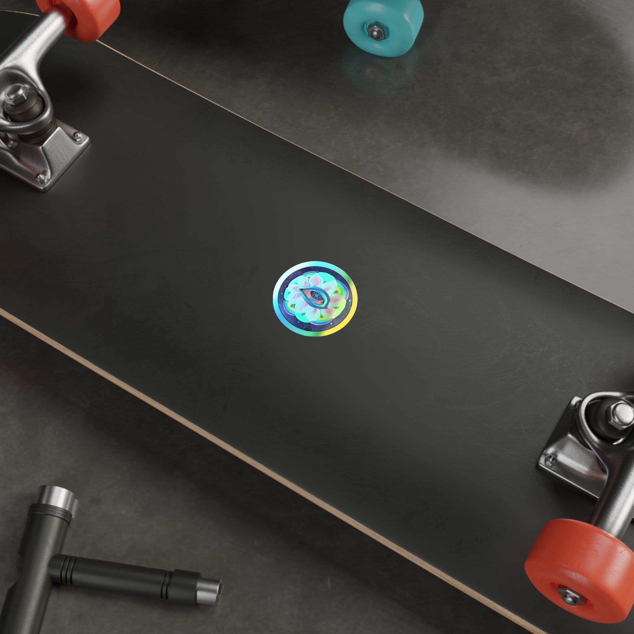 Shivajim’s All Seeing Eye Holographic Die-cut Stickers