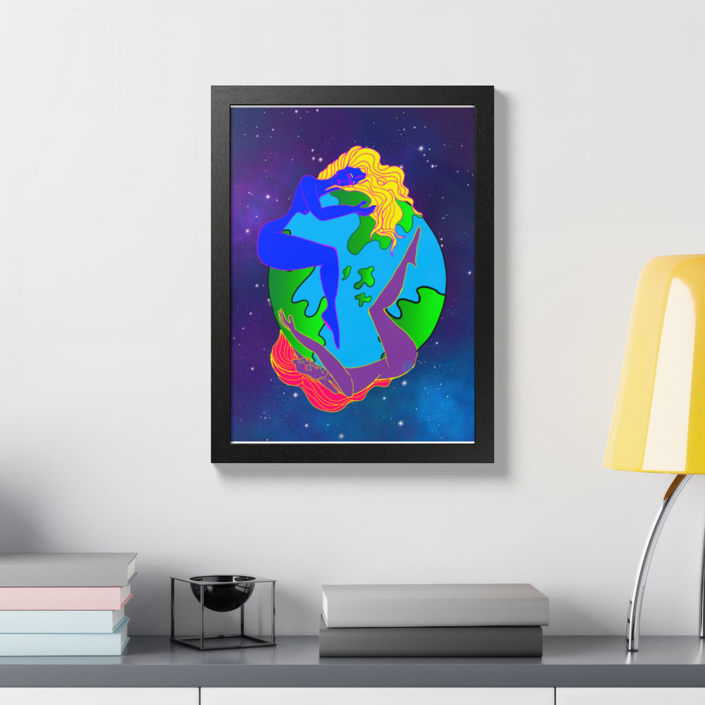Earth Huggers—Framed Poster