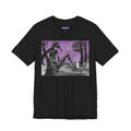 Surreal Purple Nightscape Tee — Giant Creature & Moon Graphic T‑Shirt