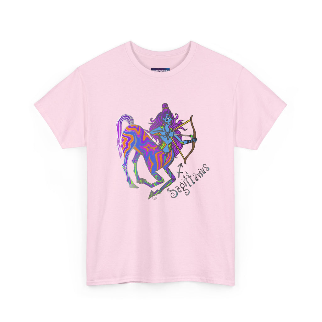 Sagittarius Centaur Archer T-Shirt — Colorful Zodiac Astrology Tee