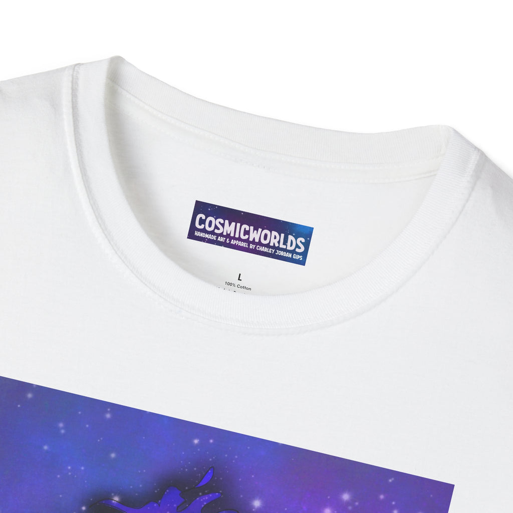 Galaxy Nebula T-Shirt — Purple Cosmic Constellation Tee