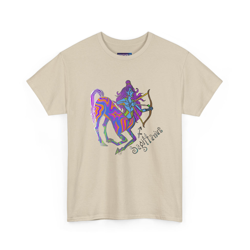 Sagittarius Centaur Archer T-Shirt — Colorful Zodiac Astrology Tee