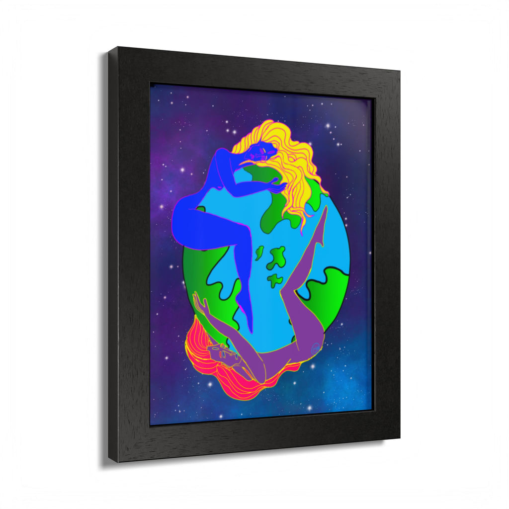 Earth Huggers—Framed Poster