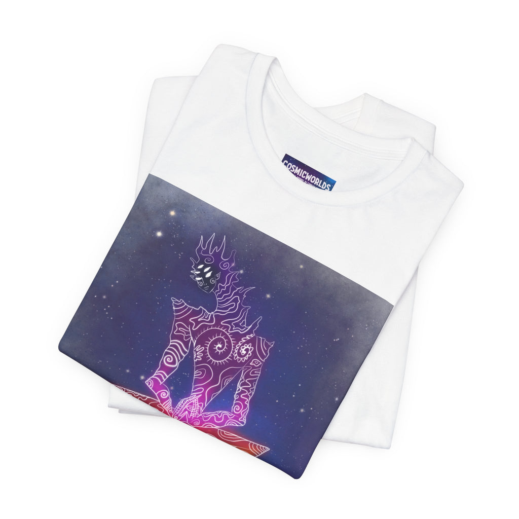 Cosmic Giant Tee — Vibrant Boho Cosmic Art T-Shirt