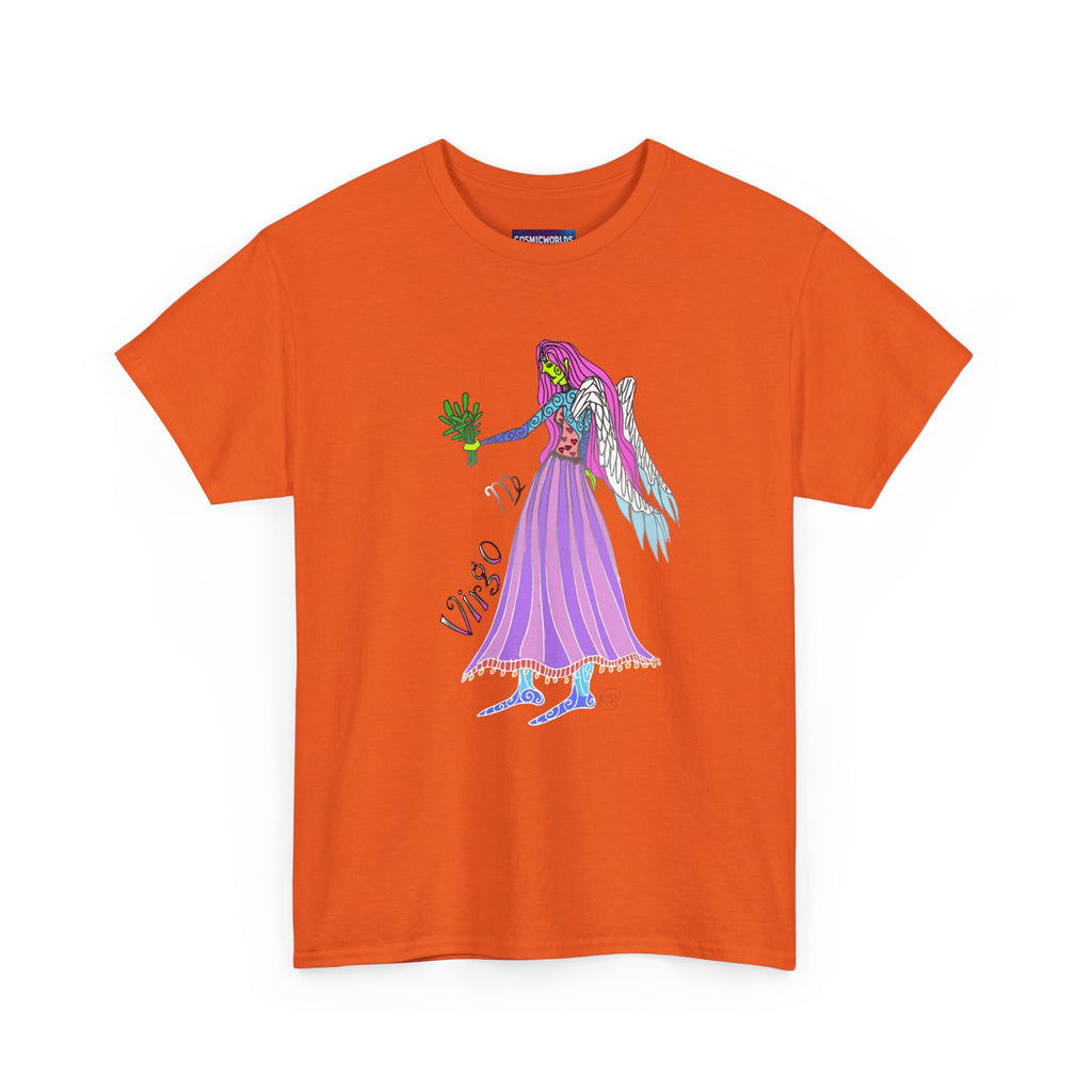 Virgo Zodiac Tee — Purple Virgo Girl Astrology T-Shirt