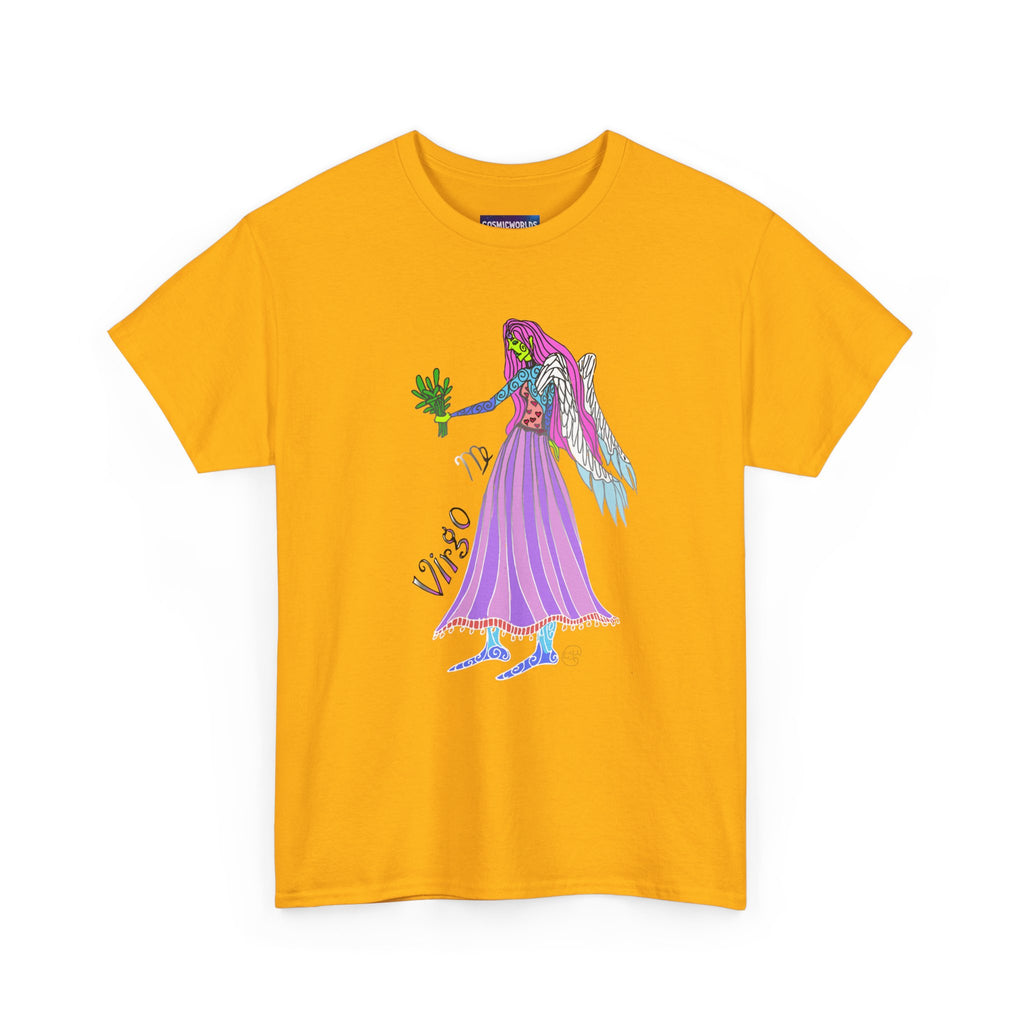 Virgo Zodiac Tee — Purple Virgo Girl Astrology T-Shirt