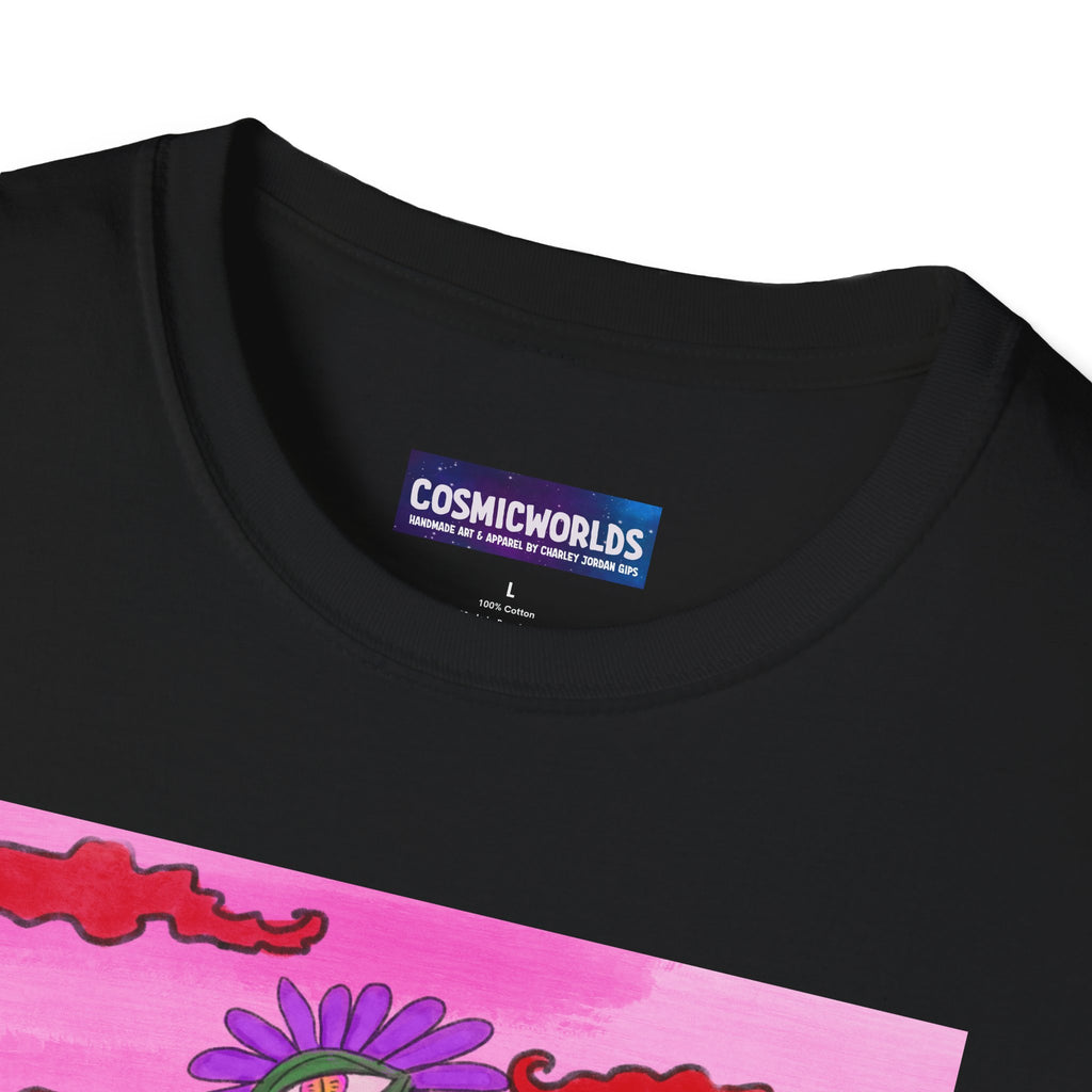 Sunflower Alien Art Tee — The Plantozoids