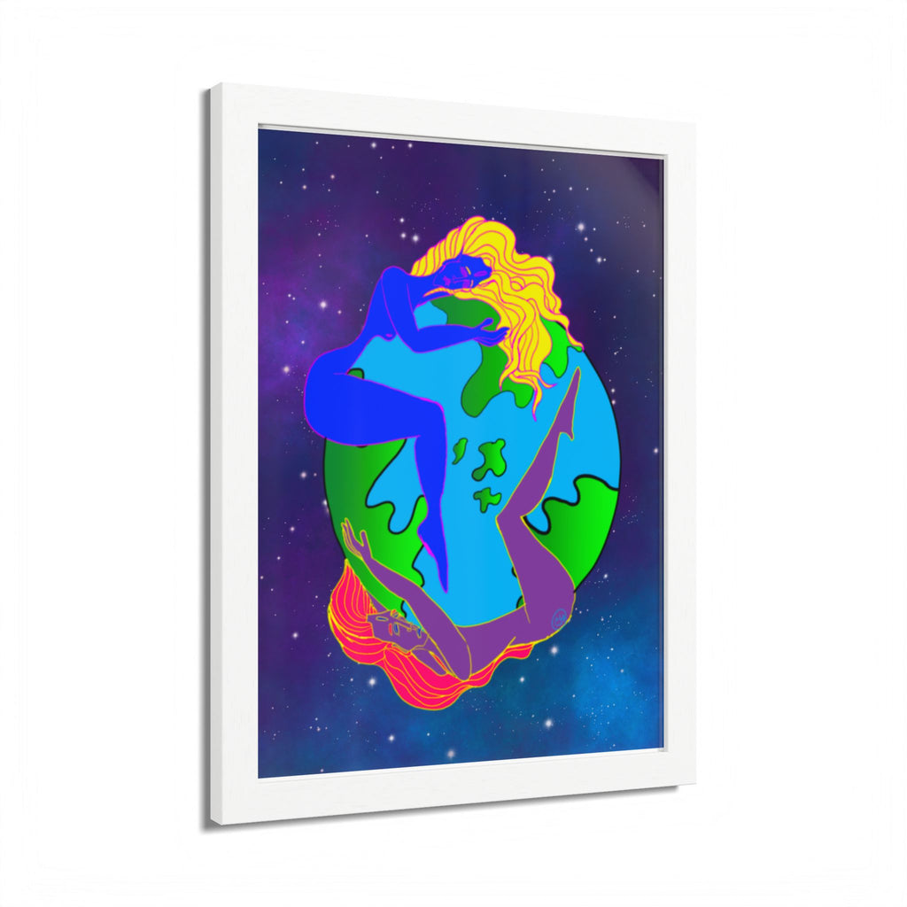 Earth Huggers—Framed Poster