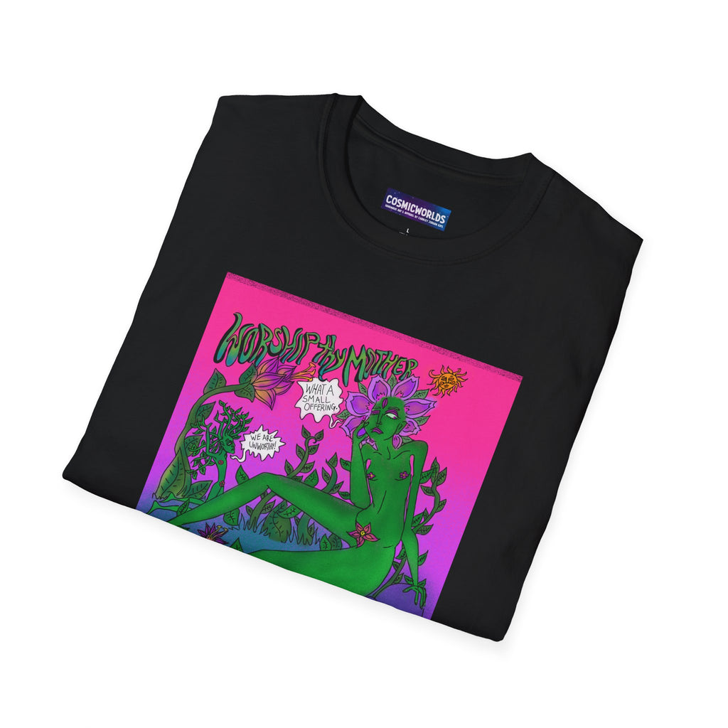 Worship thy Mother Graphic T-Shirt — Neon Art Tee