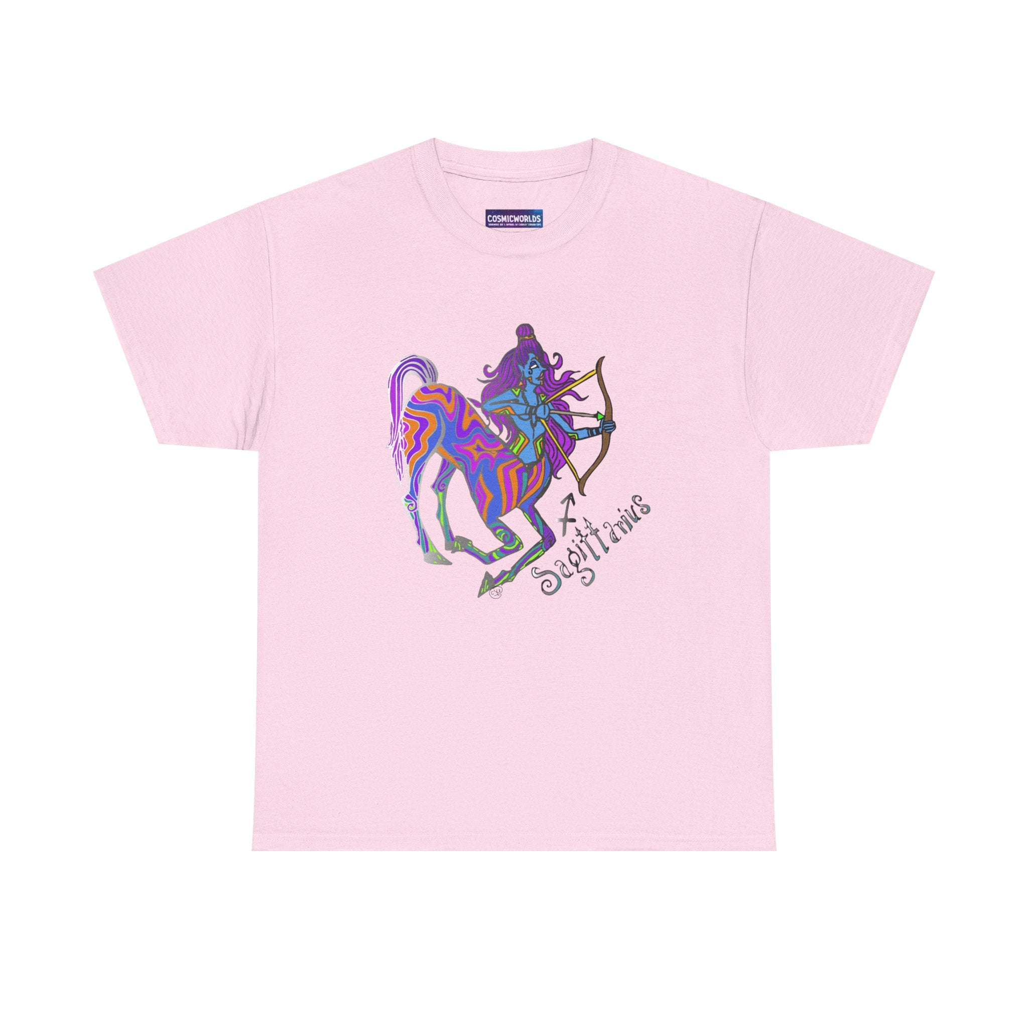 Sagittarius Centaur Archer T-Shirt — Colorful Zodiac Astrology Tee