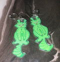 Alien Cat Earrings